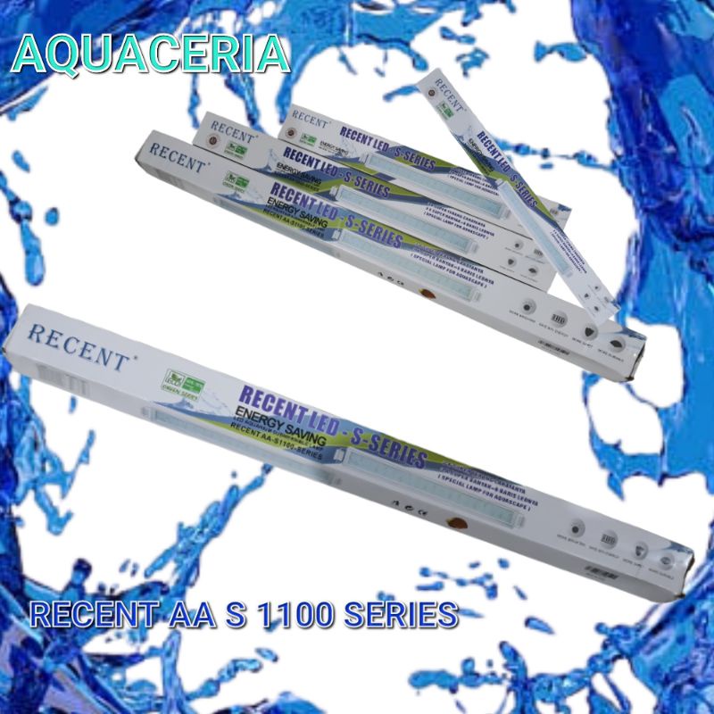 Lampu gantung Aquarium RECENT S1100Series LED RGWB 98cm 33w