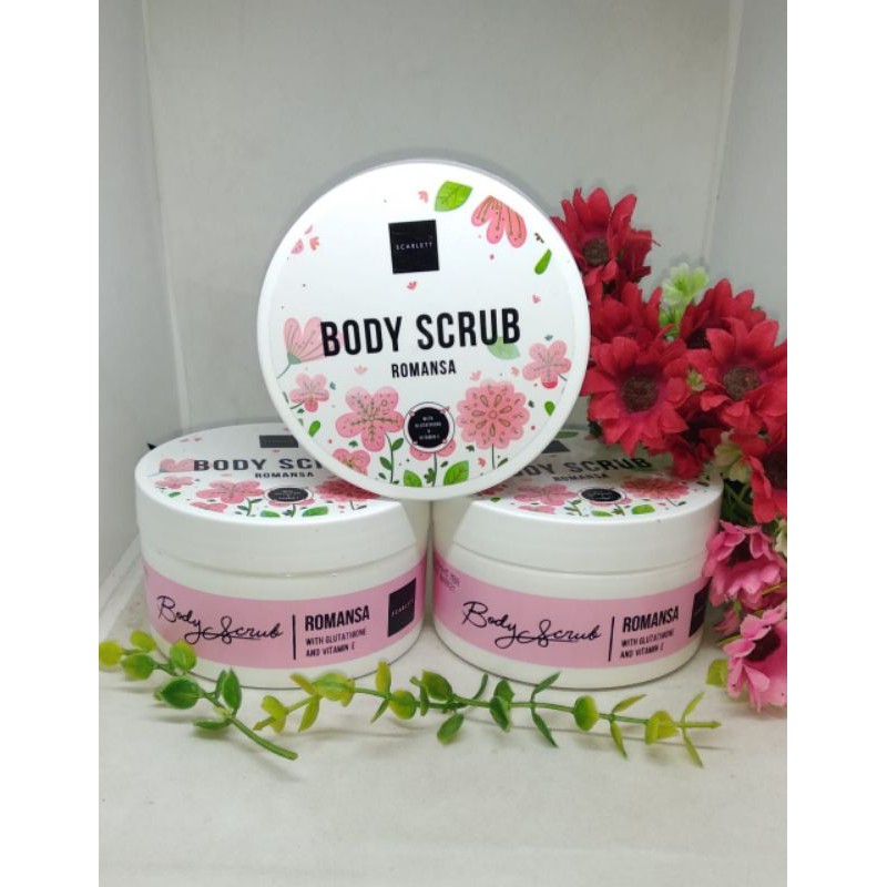 Jual Scarlett Body Scrub Romansa Shopee Indonesia 0094