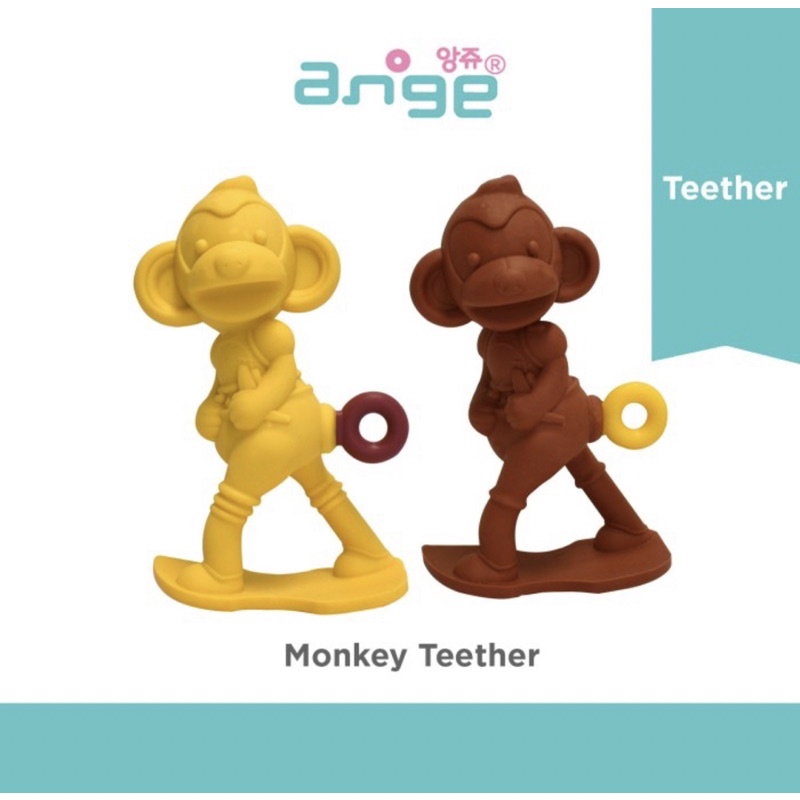 ANGE Monkey Teether - Gigitan bayi