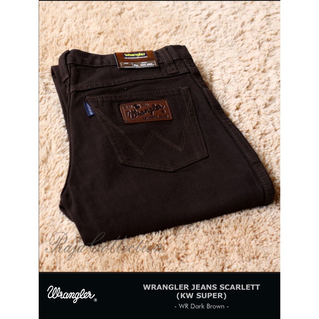 Celana Wrangler Spencer Kw Super Pria Regular Jeans