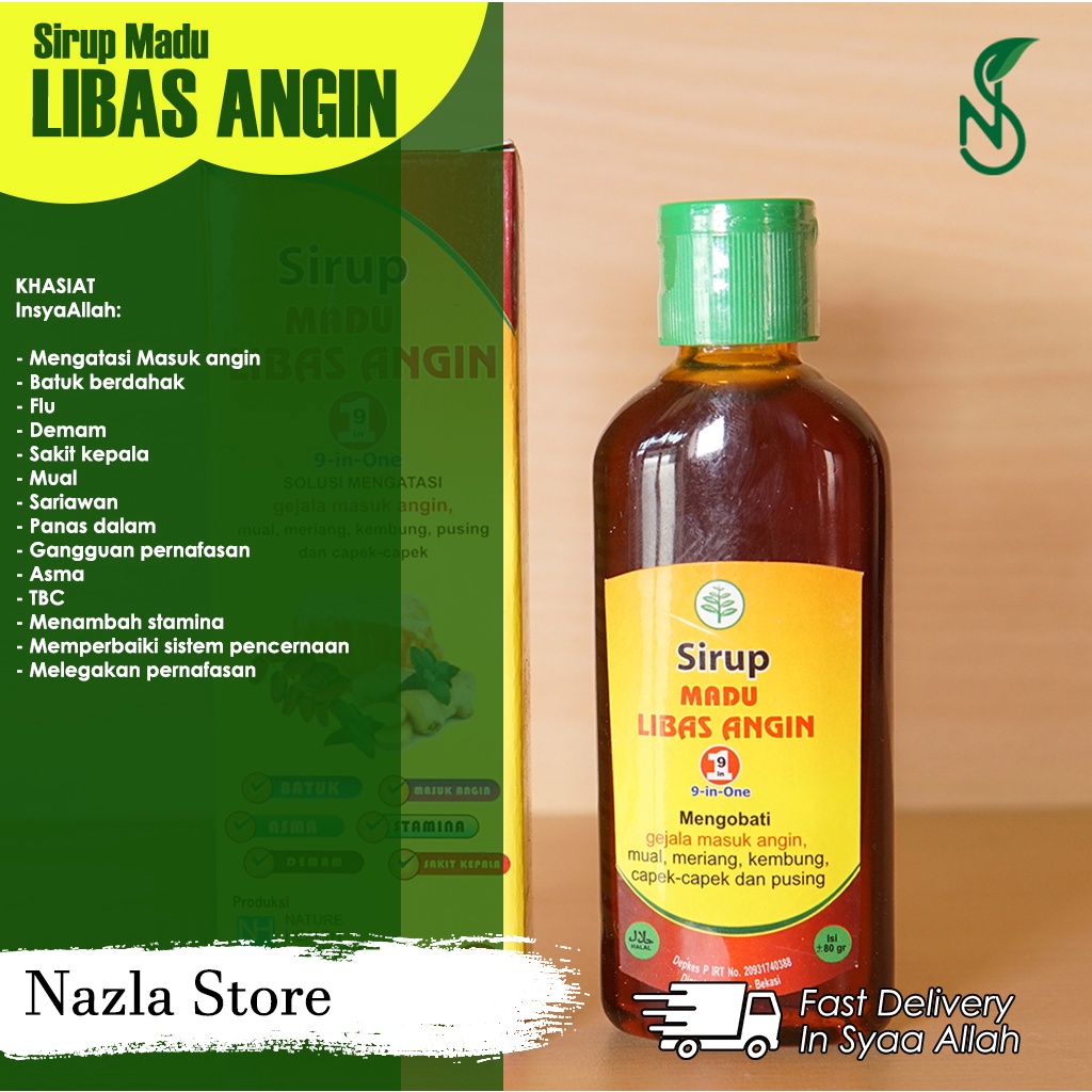 

SIRUP MADU LIBAS ANGIN 9 in 1 80g
