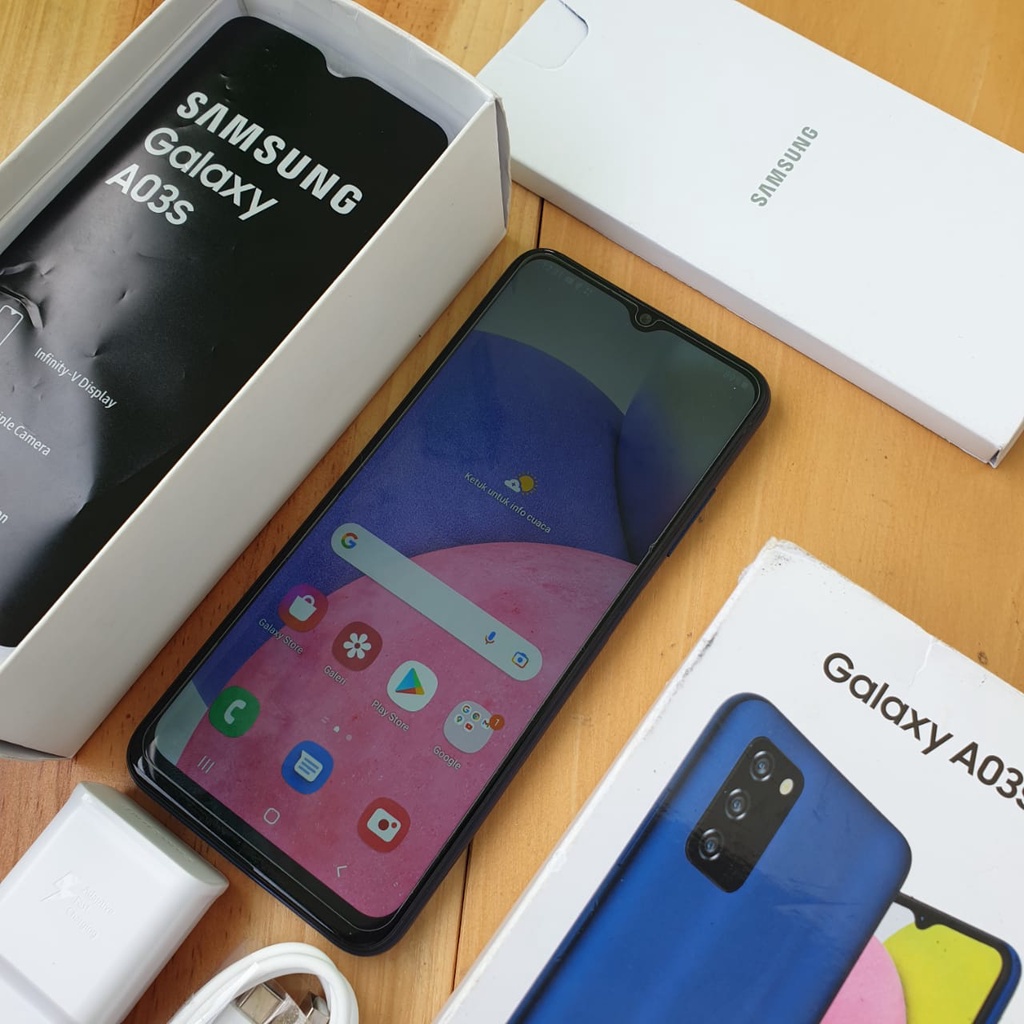 SAMSUNG A03S SECOND 3/32GB & 4/64GB HANDPHONE SECOND HP SEKEN HP BEKAS HP MURAH