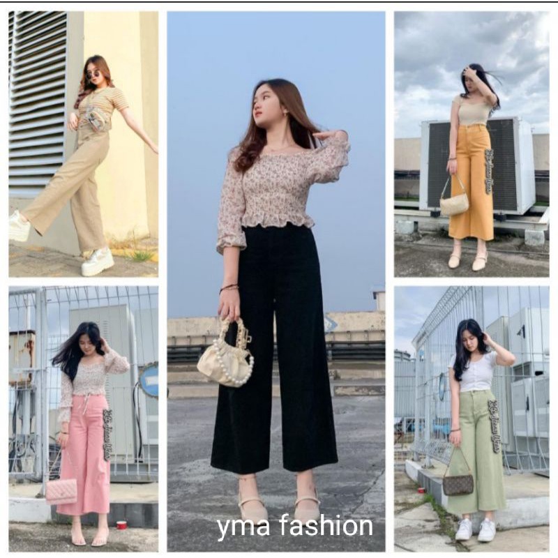 Yma Fashion Mozza Jeans Kulot // Hightwaist Kulot Jeans