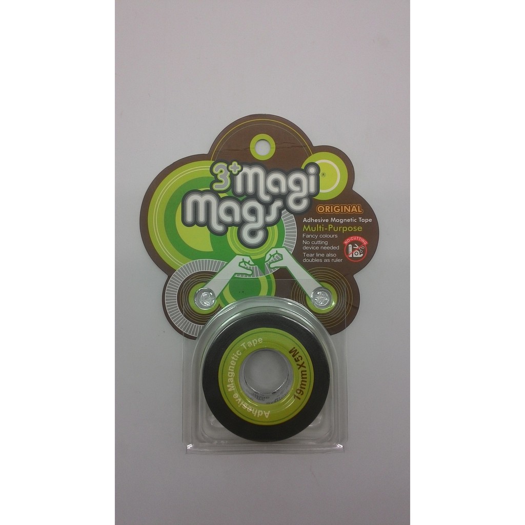 

Double Tape Magnet Hijau Neon