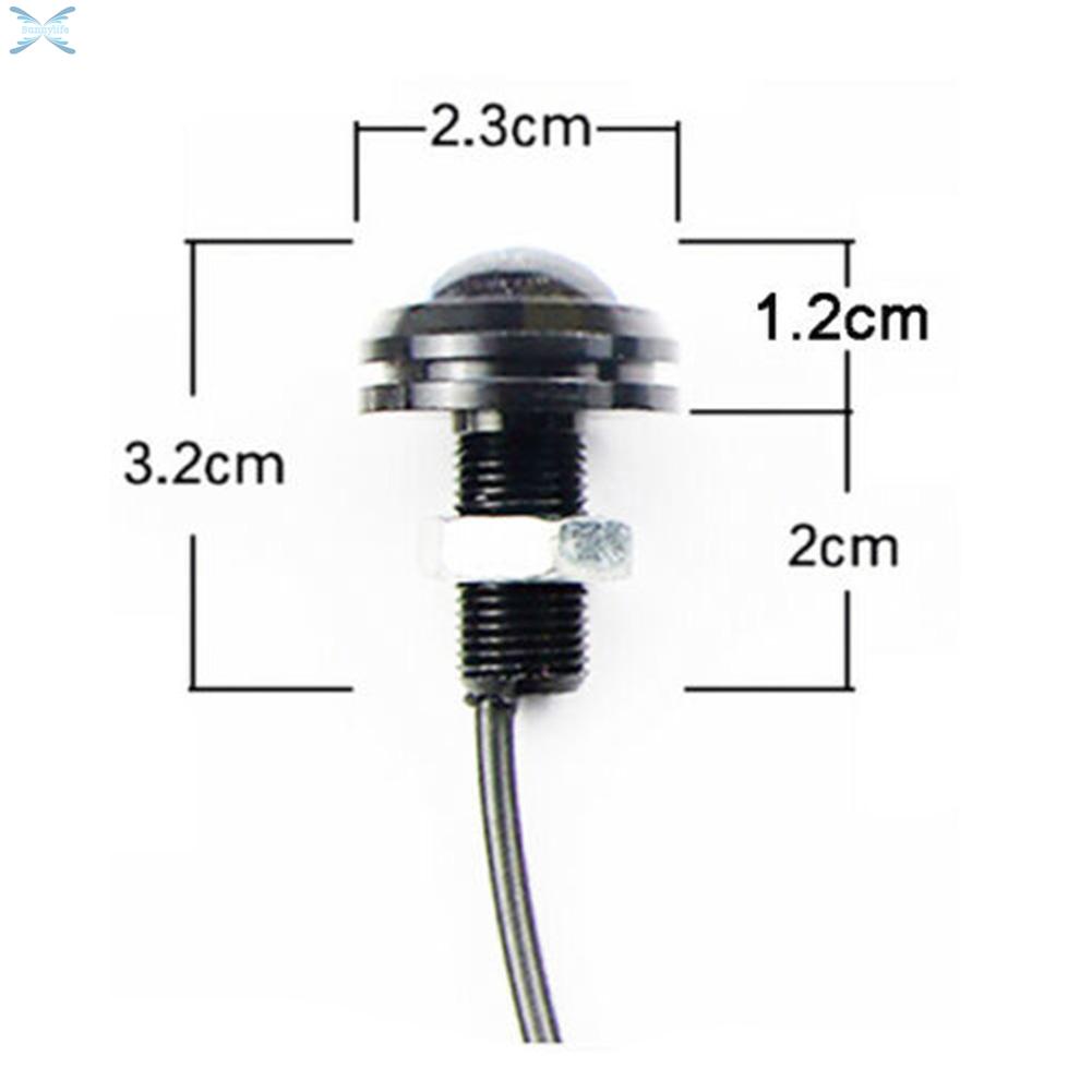 10pcs Boats 3W Waterproof Underwater Drain Plug Lights Marine Yacht Fishing Lamp