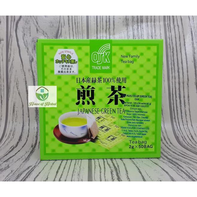 

CFNE TEH HIJAU GREEN TEA JEPANG / OSK JAPANESE GREEN TEA RHE5