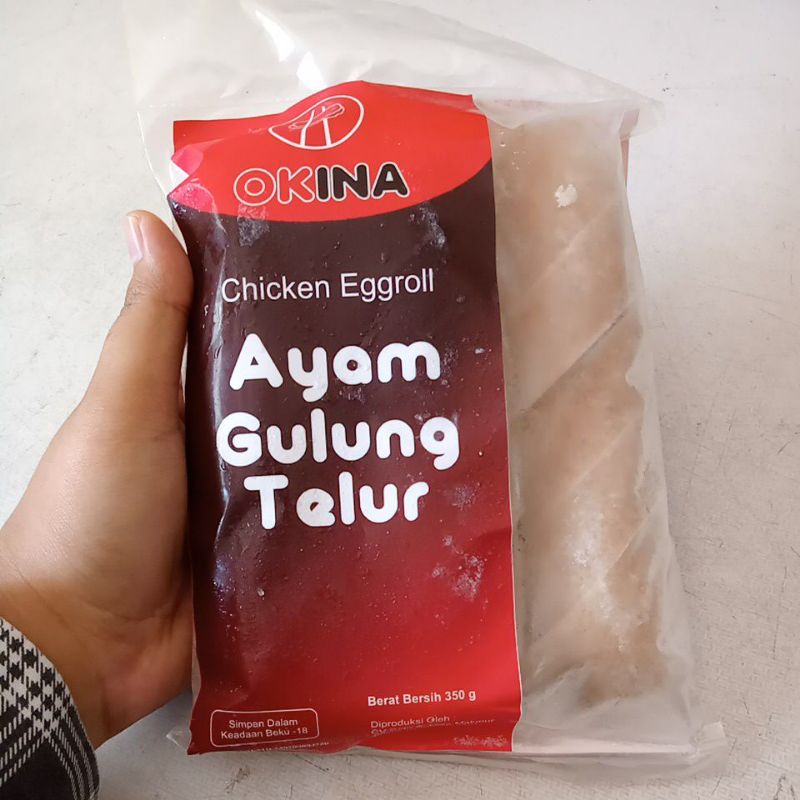 

Okina Ayam Gulung Telur/Eggroll Frozen/Bento Frozen