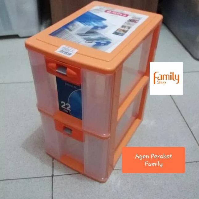 ✰ Mini Container CD 2 Susun LionStar / Laci Mini Container DVD lion Star ♨