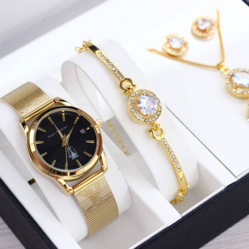 Jam Tangan Wanita rolex set premium