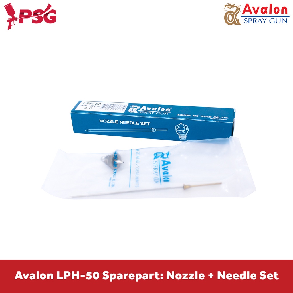 Avalon LPH-50 Sparepart: Nozzle + Needle Set