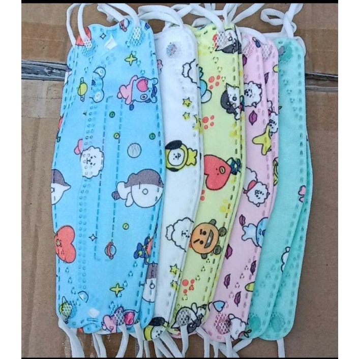 Masker KF94 BTS anak