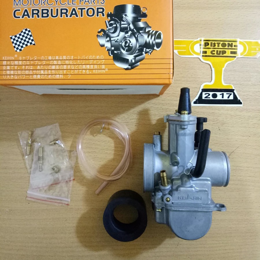 Karburator ORIGINAL KEIHIN PWK 28 Karbu KEIHIN PWK28 CARBU Carburator Keihin pwk 28 Sparepart Motor