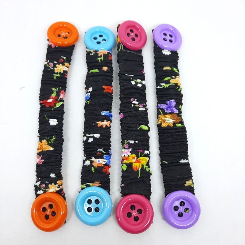 KONEKTOR MASKER HIJAB isi 12pcs PENGAIT MASKER KANCING GROSIR