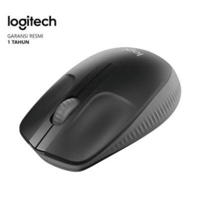 Mouse wireless logitech 2.4ghz optical 1000dpi full-size m190 original for pc laptop office gaming - Mice nirkabel m-190