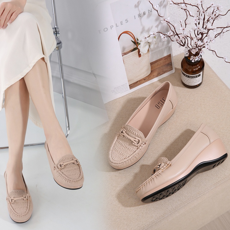 JISO ZEN-290 / Sepatu Wedges Wanita Import Sepatu Kerja Wanita