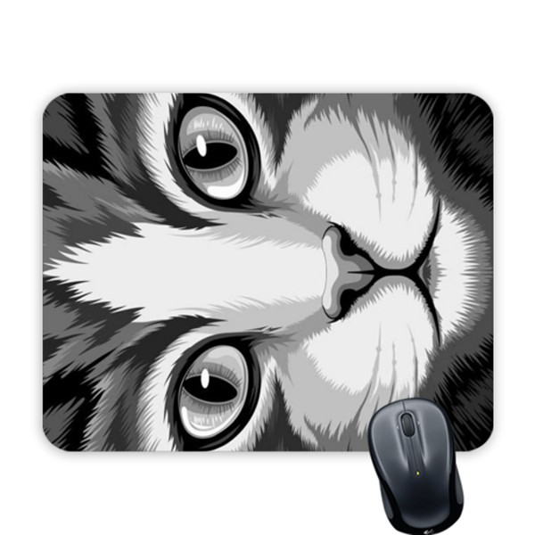 Cat Face Mouse Pad Alas Mouse Custom
