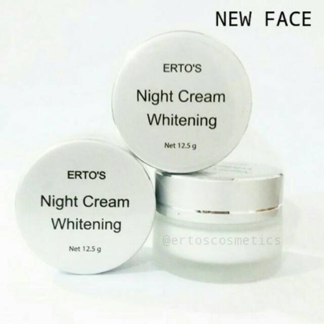 ERTOS NIGHT CREAM WHITENING ORIGINAL/CREAM MALAM ERTOS