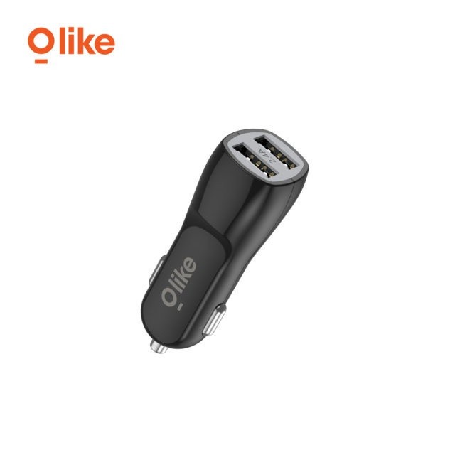 Olike Car Charger Mobil Dual Port USB Fast Charging 2.4A R1