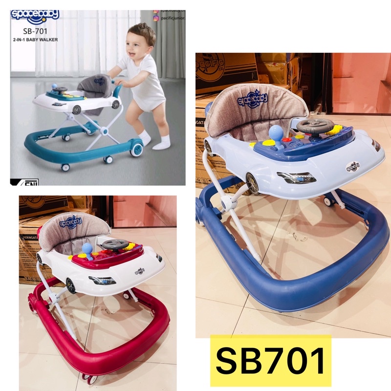 Baby Walker Spacebaby SB 316 302 306 309 701 711 Musik Dorongan