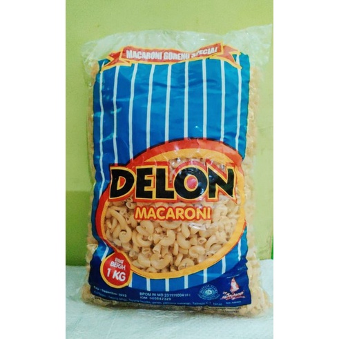 

Makaroni Mentah Delon Biru Bantet 1 Kg