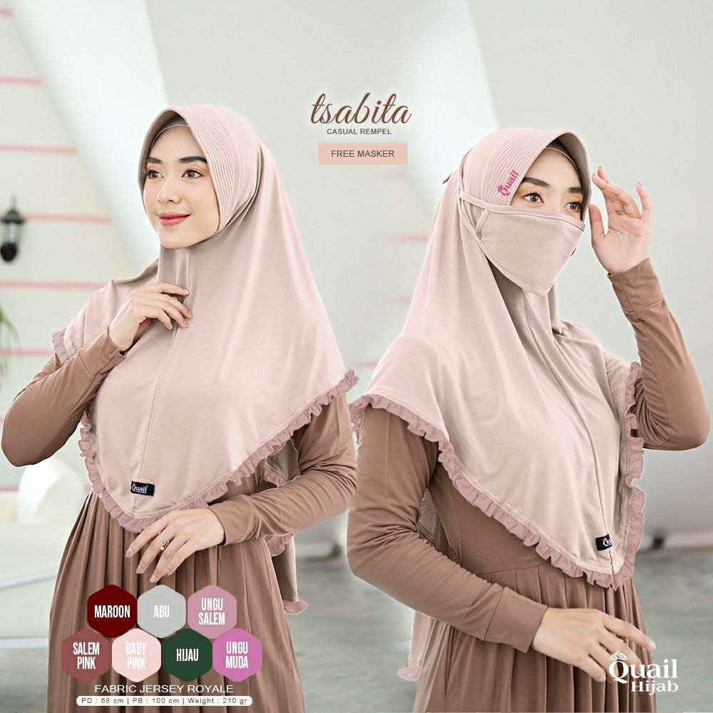 HIJAB INSTANT TSABITA ORI AHFILL DAN FARRAH HIJAB