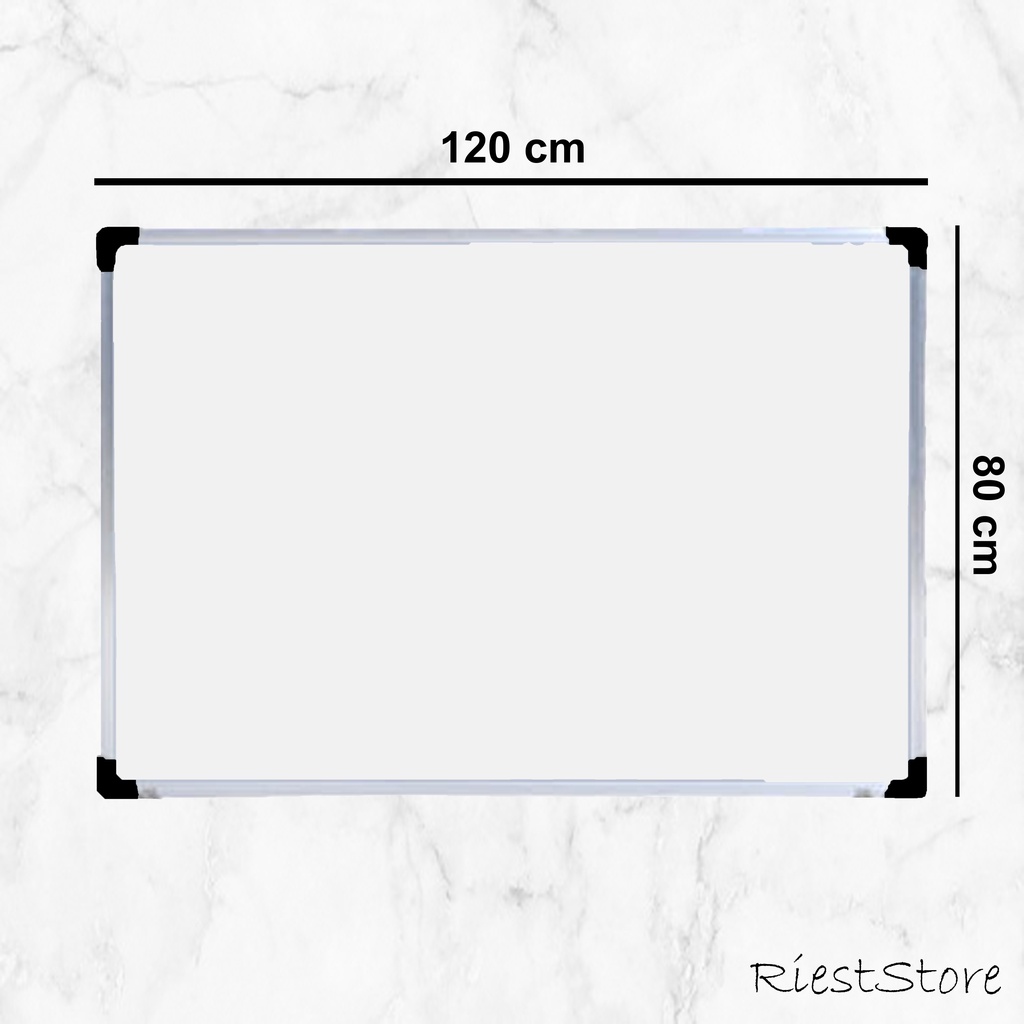 

Papan tulis putih (Whiteboard) ukuran 80x120 (Mohon membaca deskripsi)