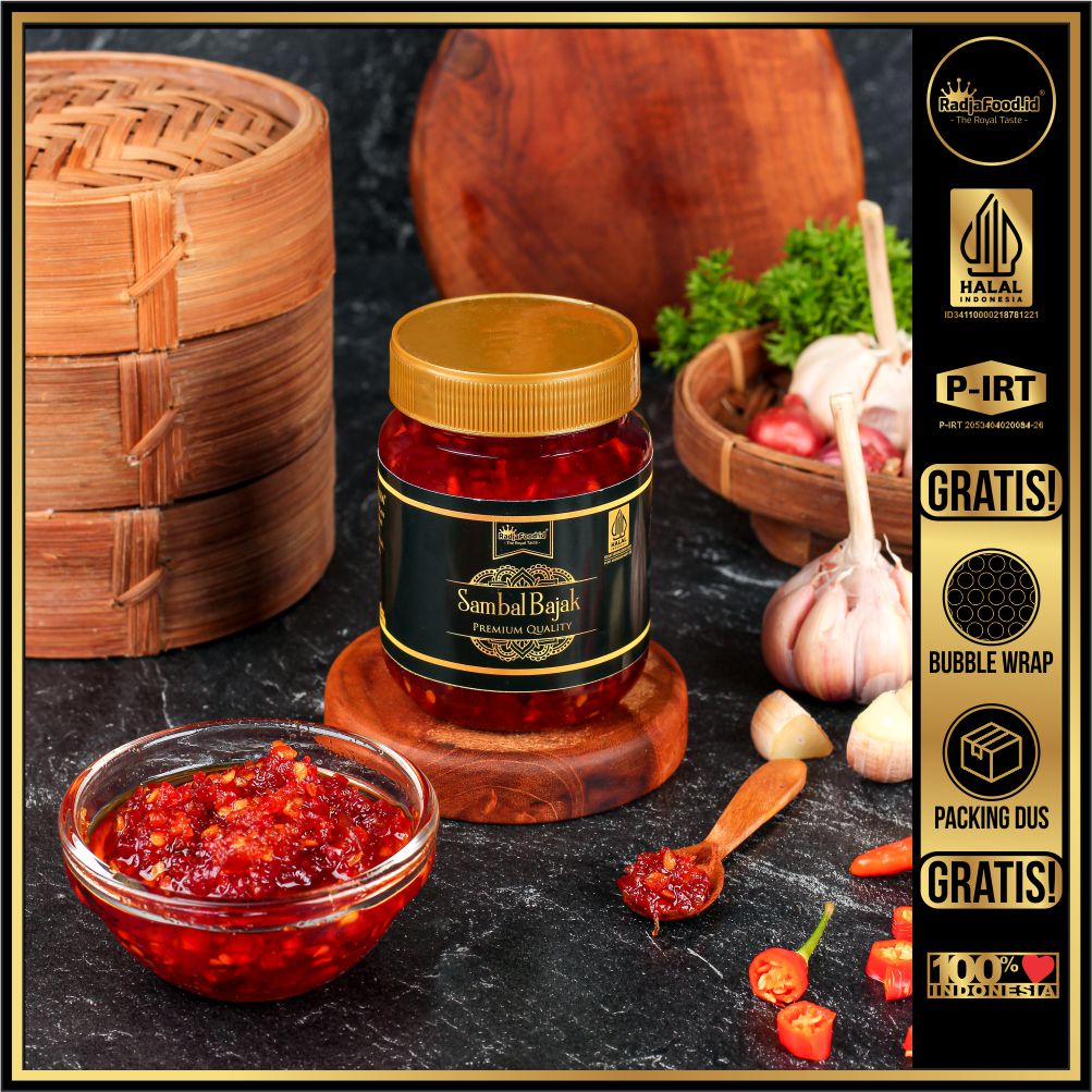 RadjaFood.id — Sambal / Sambel Bajak — 165g