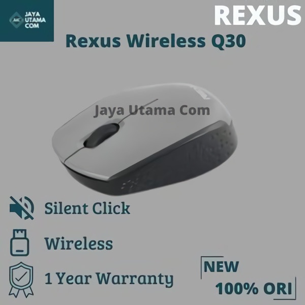 Rexus Mouse Wireless Office Q30 Silent Click Original