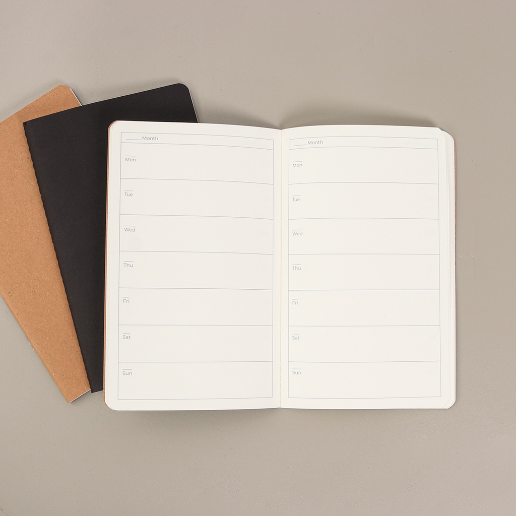 Weekly Journal - Notebook - Agenda - Planner Softcover