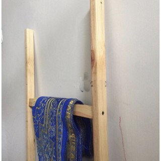 ladder hanger tangga  kayu rak sajadah  rak handuk rak 