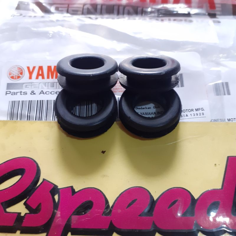 Karet damper lubang body belakang behel yamaha Rxz Rzr milenium bukan catalyzer