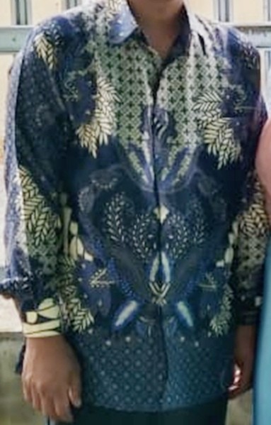Kemeja Batik Semi Sutra Istimewa Furing Pria Lengan Penjang Original Termurah