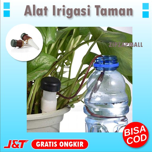 Alat Penyiram Tanaman Bunga Alat Bantu Penyiraman Pot Otomatis 2PCS Irigasi Tetes Alat Irigasi Kebun