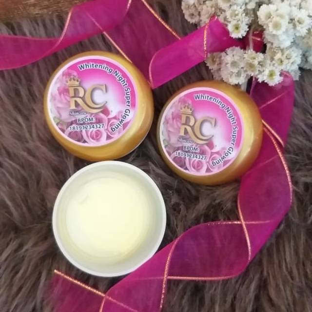 RC SKINCARE WHITENING NIGHT SUPER GLOWING