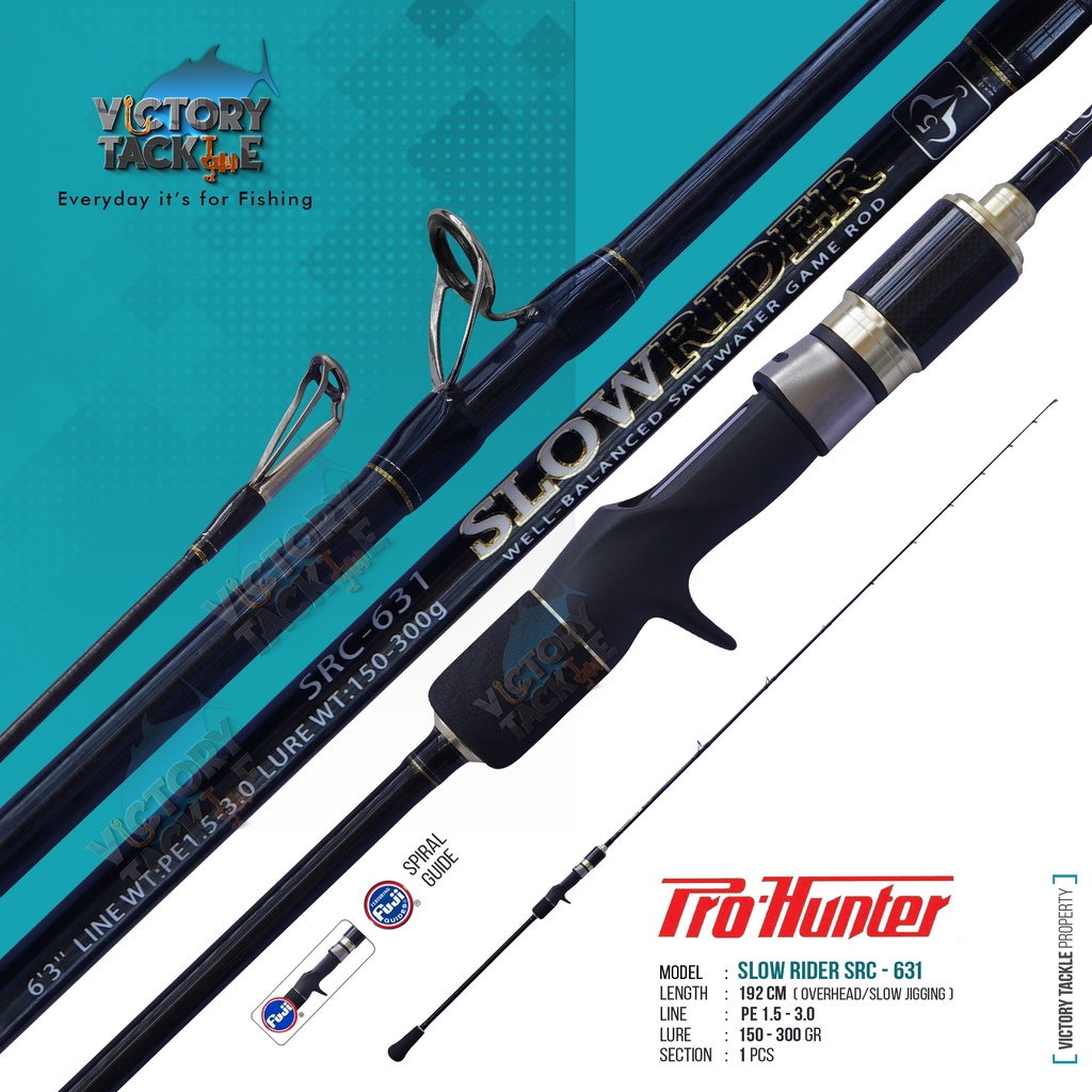 JORAN PANCING | PRO HUNTER SLOW RIDER SRC-631 SALTWATER GAME ROD