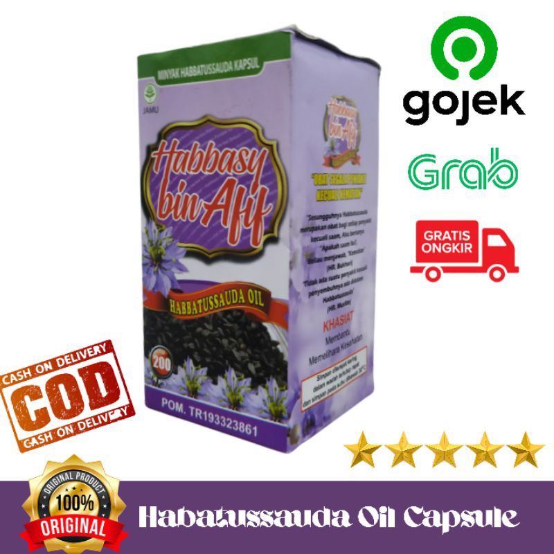 

Habatussauda Herbal Habassy bin Afif isi 200 butir kapsul