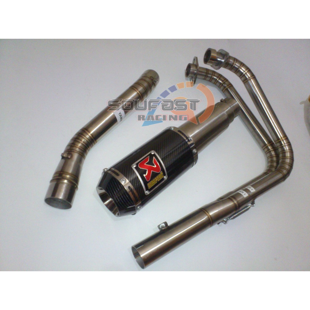 knalpot racing akrapovic gp m1 fullsystem R25 Mt25