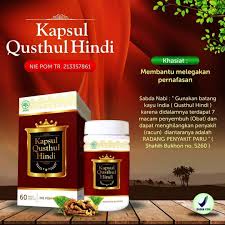 OBAT PARU PARU Kapsul Qusthul Hindi Isi 60 Kapsul Obat Paru Paru Radang Obat Paru Paru Herbal ORI