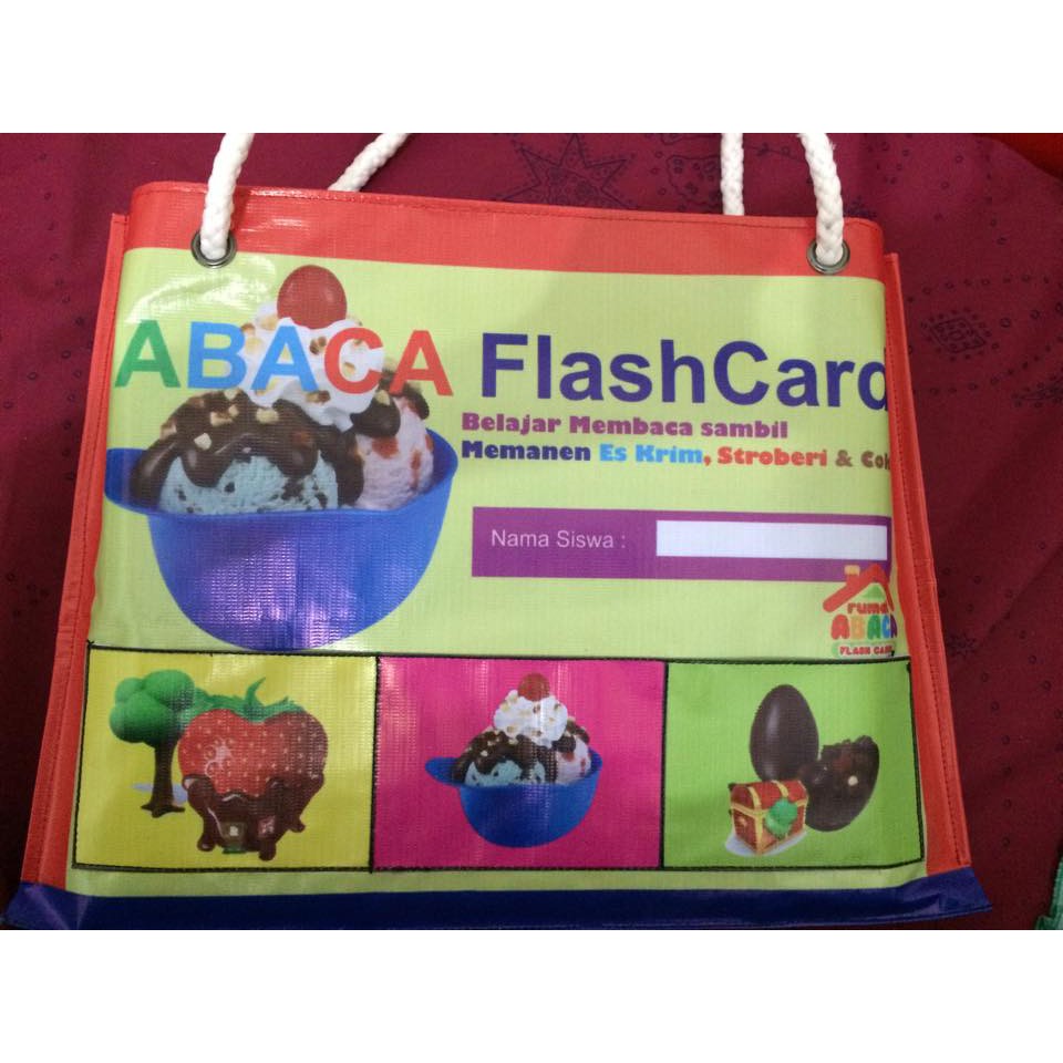 TAS ABACA FLASHCARD