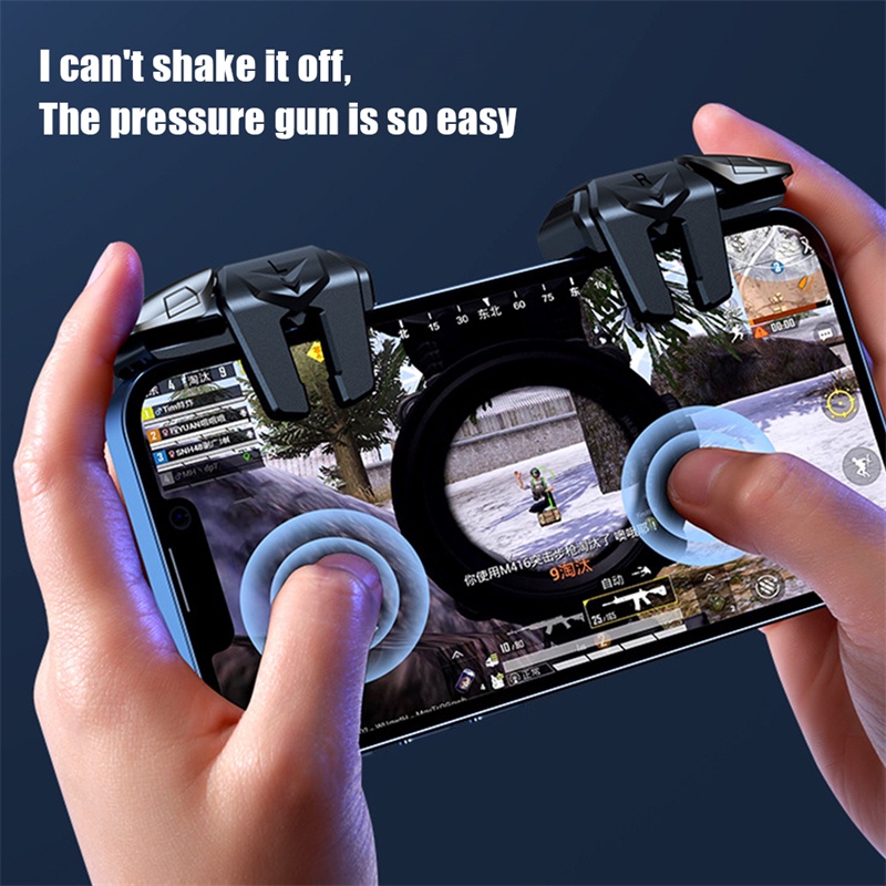 Tk G21 Tombol Trigger Tembak L1 R1 Controller Game Handphone Android / Iphone