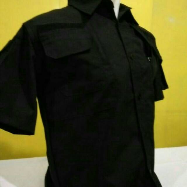 Baju / Kemeja Tactical Hitam