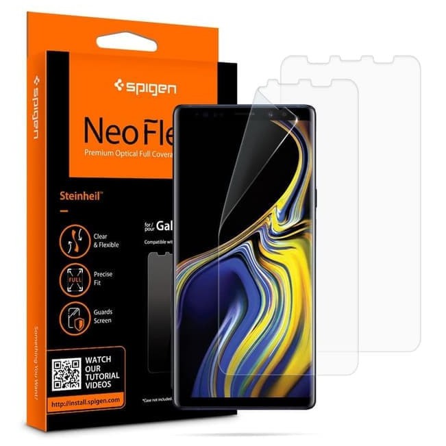 

Screen Protector Galaxy Note 9 Spigen Neo Flex HD Full Cover Anti Gores Screen Guard