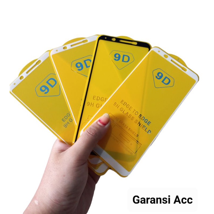 TEMPER GLASS SCREEN GUARD OPPO F5 / F5 YOUTH / F7 YOUTH ANTI GORES FULL COVER 9D