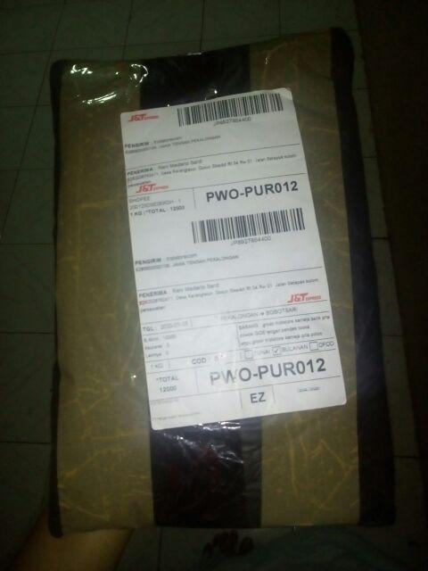 Trolistore Grosir Kemeja Batik Pria Cowok Goe Lengan Pendek Toska Ungu