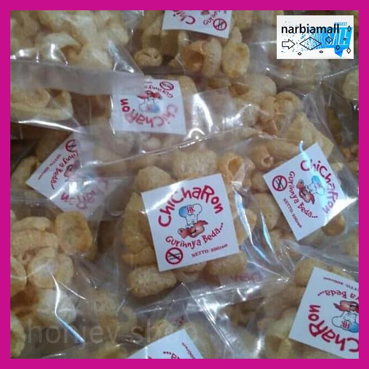 

U8Tyuj7- Kerupuk Kulit Babi /Samcan Goreng Chicharon Hk 20Gram. E4Wr46-