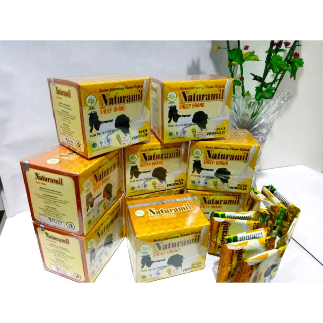 NATURAMIL SUSU KAMBING ETAWA ORGANIK PLUS PROPOLIS DAN JAHE