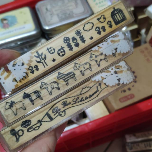 

Stamp stempel cap lucu fancy