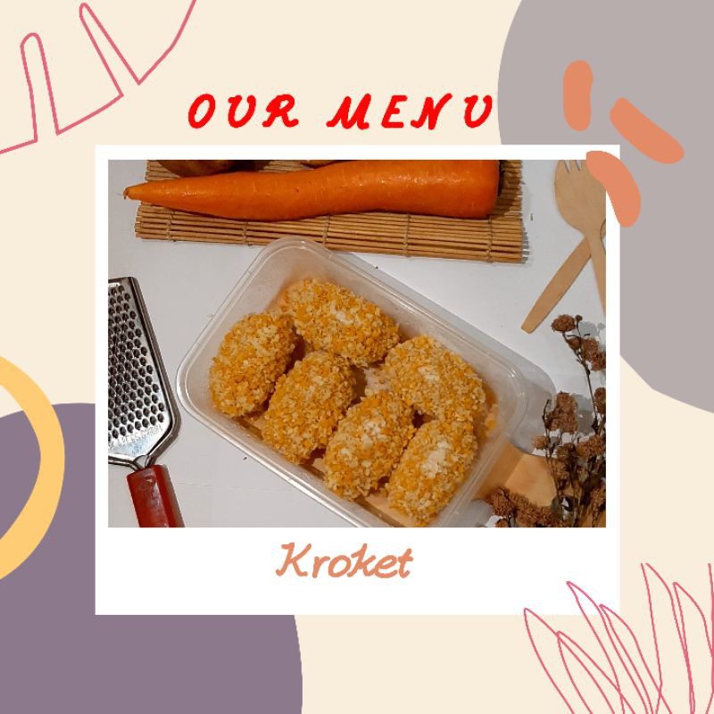 

Kroket Kentang Frozen Ayam Keju Mozarella
