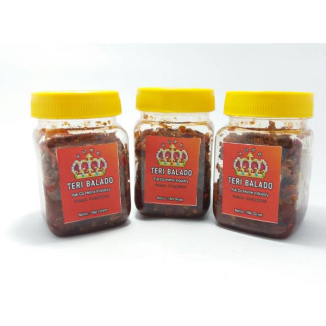 

Sambel teri balado netto 150gram