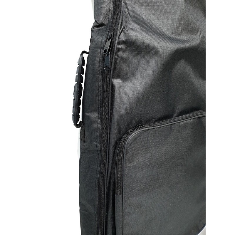 Tas Gitar dan Bass Elektrik Bahan KANVAS Dalam Busa Softcase Bisa Ransel Tenteng Gantung Semi Gigbag